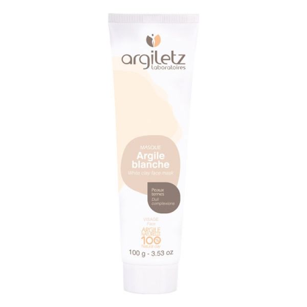 Argiletz - Masque argile blanche peaux ternes - 100 g