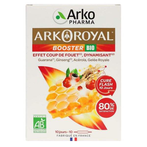 Arkopharma - arkoroyal bosster bio dynamisant 10 ampoules