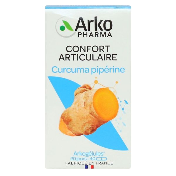 Arkopharma - Curcuma pipérine - 40 gélules