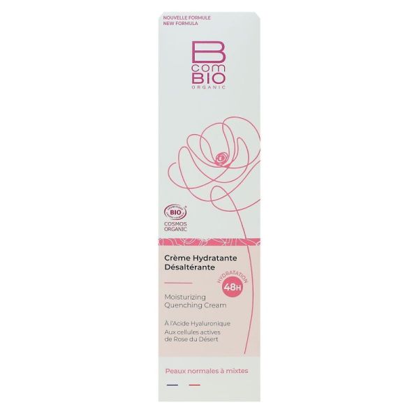 B com Bio - Crème hydratante désaltérante 48h - 50ml