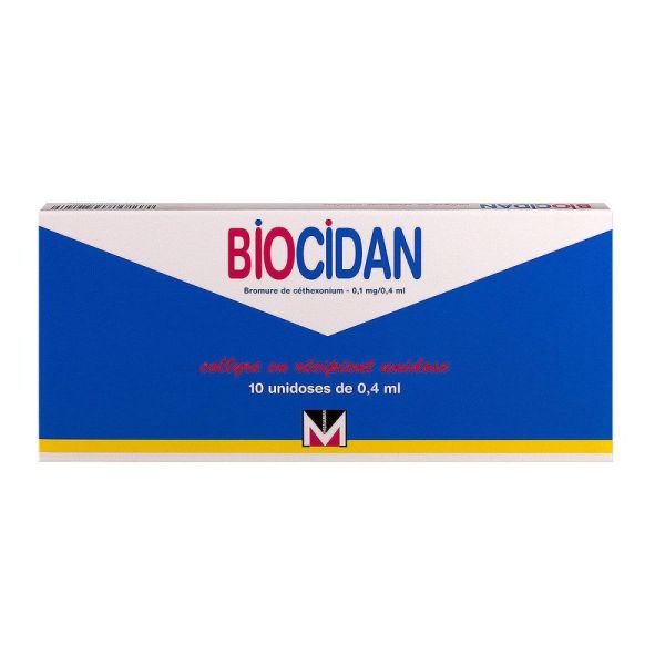 Biocidan collyre - 10 unidoses