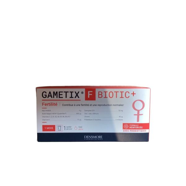 Densmore - Gametix Femme Biotic+ Fertilité - 30 Sachets