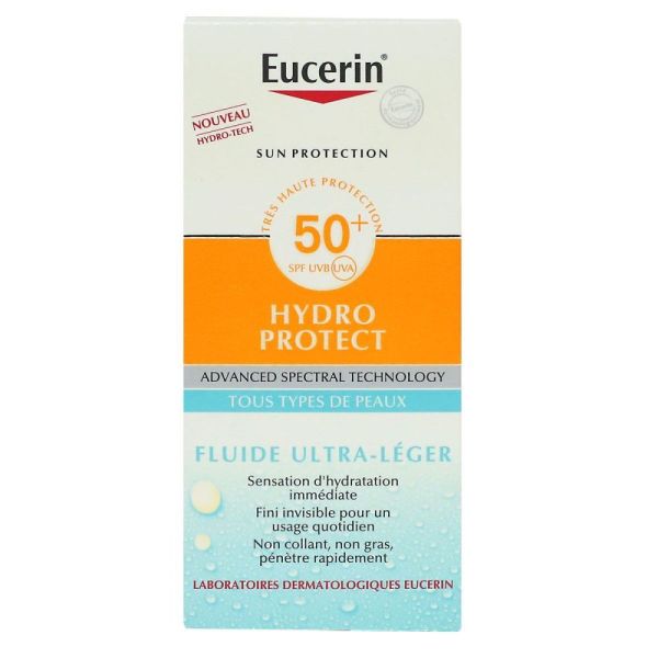 Eucerin - Hydro protect 50+ fluide ultra léger - 50mL