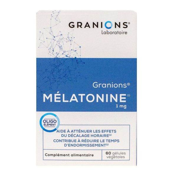 Granions - Mélatonine 1mg - 60 gélules