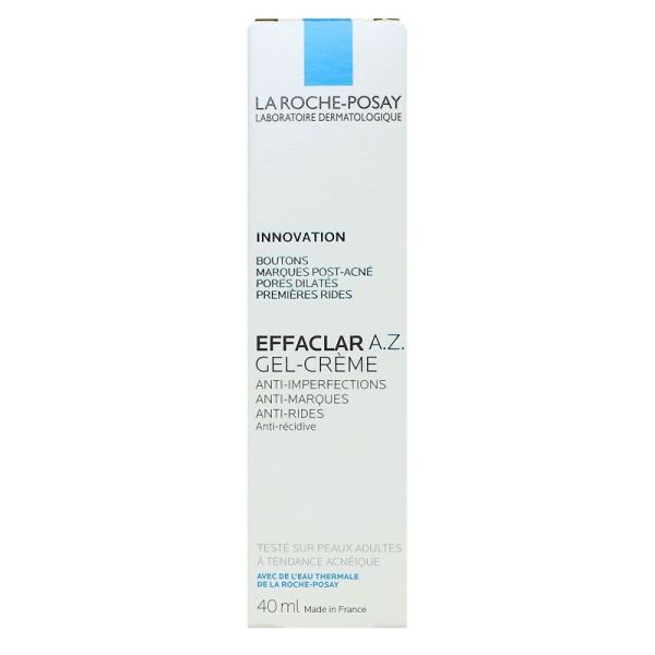 La Roche Posay - effaclar A.Z - gel-crème 40ml