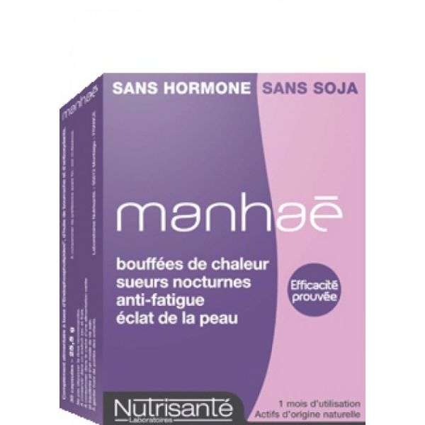 Manhaé -  Sans hormones pré-ménopause ménopause