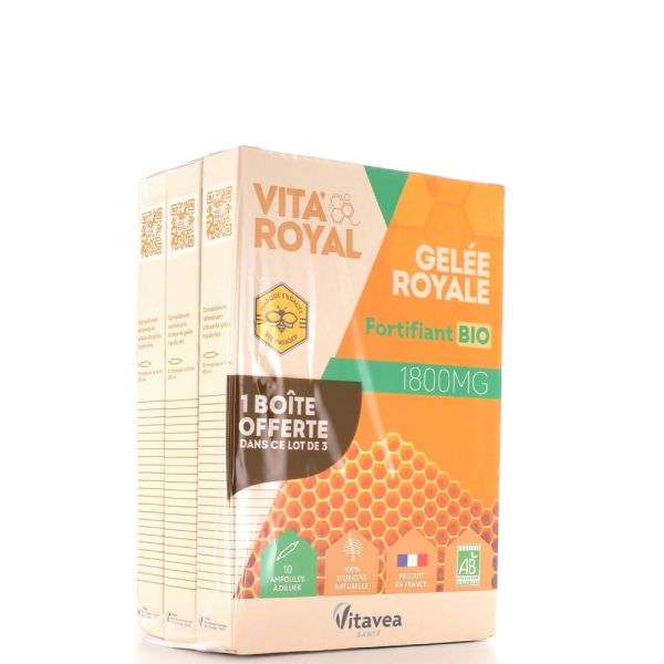 Nutrisanté - Vita'Royal Gelée Royale lot de 3