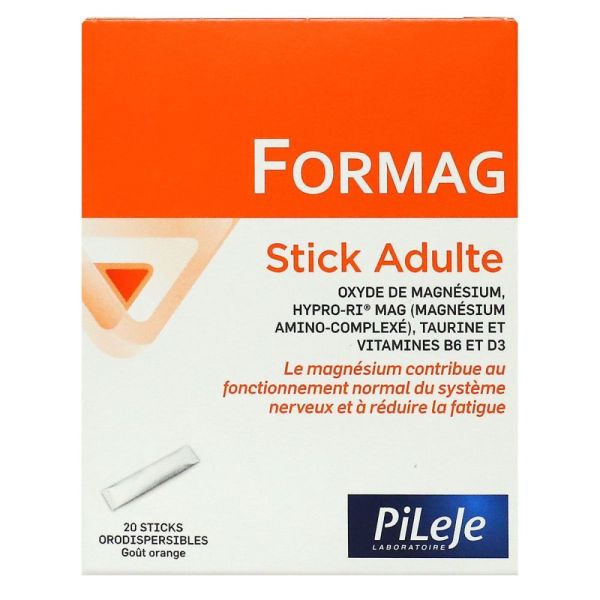 Pileje - Formag Stick Adulte - 20 sticks orodispersibles