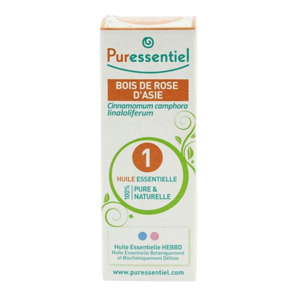 Puressentiel - Huile essentielle bois de rose d'Asie - 10 ml