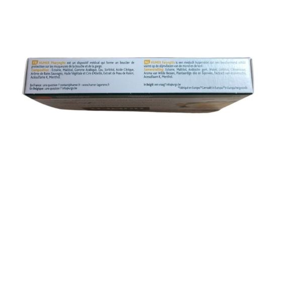 Urgo - Humer Mal de gorge aigu pharyngite - 20 pastilles fruits rouges