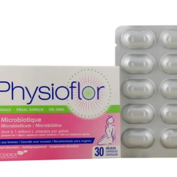 Biocodex - Physioflor Flore intime - 30 gélules