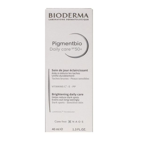 Bioderma - Pigmentbio daily care SPF 50+ soin de jour éclaircissant - 40 ml