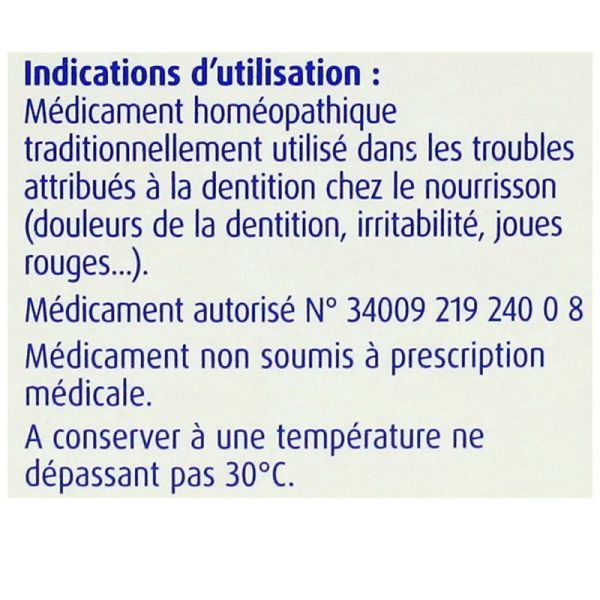 Boiron - Chamomilla vulgaris 9CH - 12 suppositoires