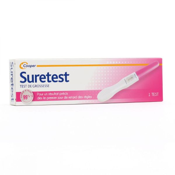 Cooper - Surtest - 1 Test de Grossesse