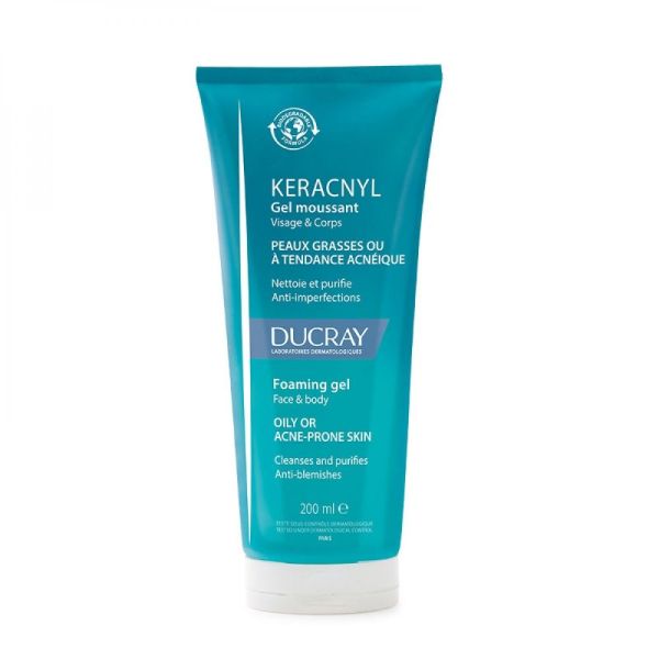 Ducray - Keracnyl gel moussant - 200ml