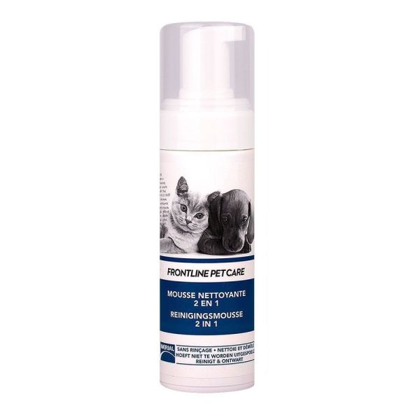 Frontline Pet Care - Mousse nettoyante 2 en 1 - 150ml