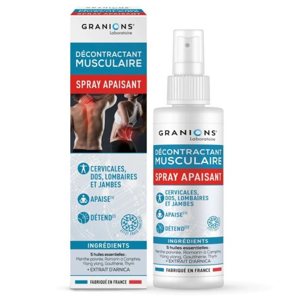 Granions - Décontractant musculaire Spray apaisant - 100ml