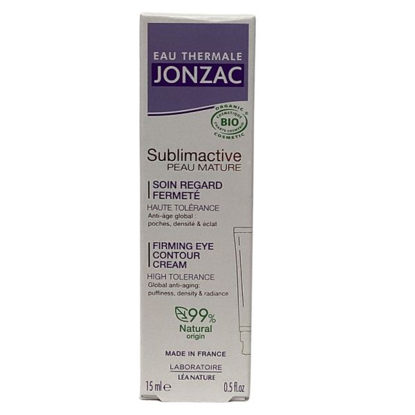 Jonzac - Soin regard fermeté Sublimactive peau mature- 15ml