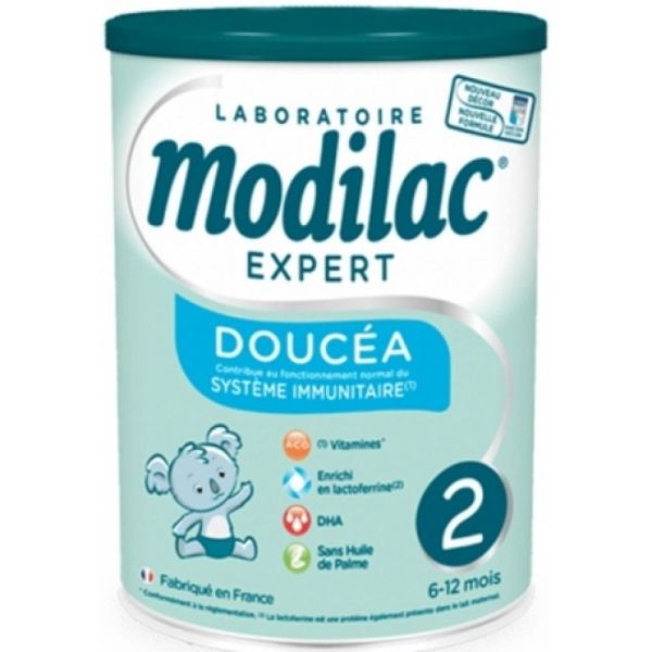 MODILAC expert Doucéa 2ème âge 800g