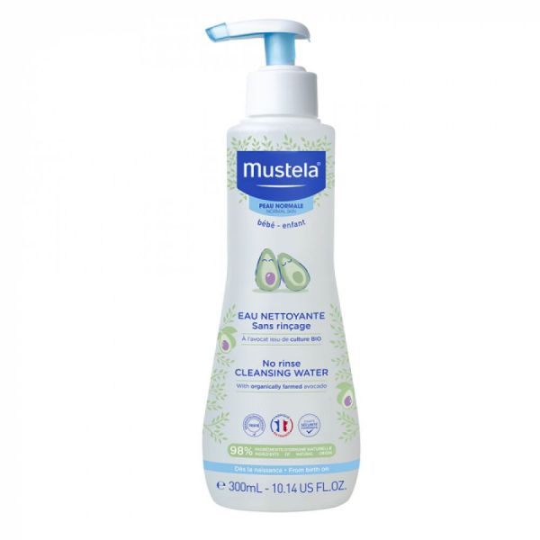 Mustela - Eau nettoyante sans rinçage peau normale