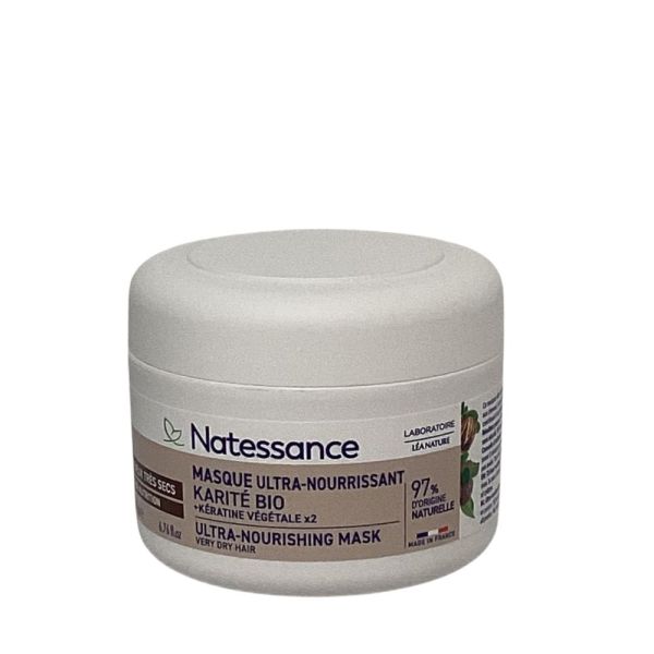 Natessance - Masque Ultra-Nourrissant Karité Bio - 200ml