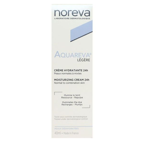 Noreva - Aquareva Légère Crème hydratante 24h - 40ml