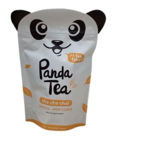 Panda Tea - Cha Cha Chai thé noir gourmand - 28 sachets