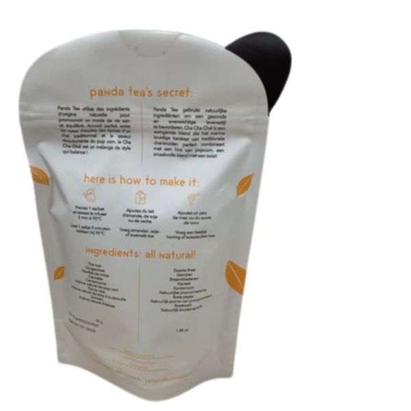 Panda Tea - Cha Cha Chai thé noir gourmand - 28 sachets