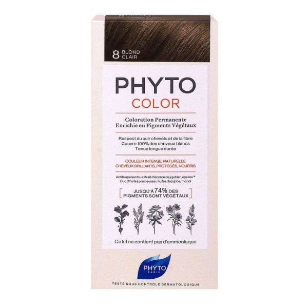 Phytocolor - Coloration permanente 8 Blond clair