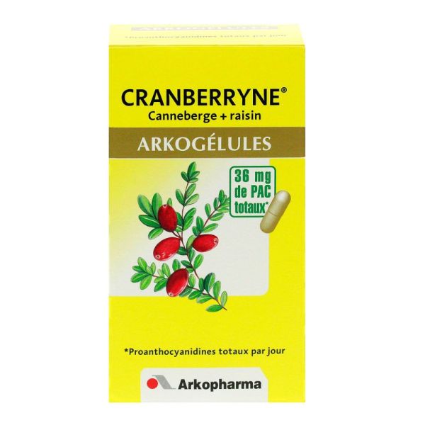 Arkopharma - Cranberryne Vaccinium macrocarpon - 45 gélules