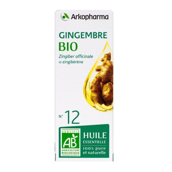 Arkopharma - Huile essentielle Gingembre N°12 - 5ml