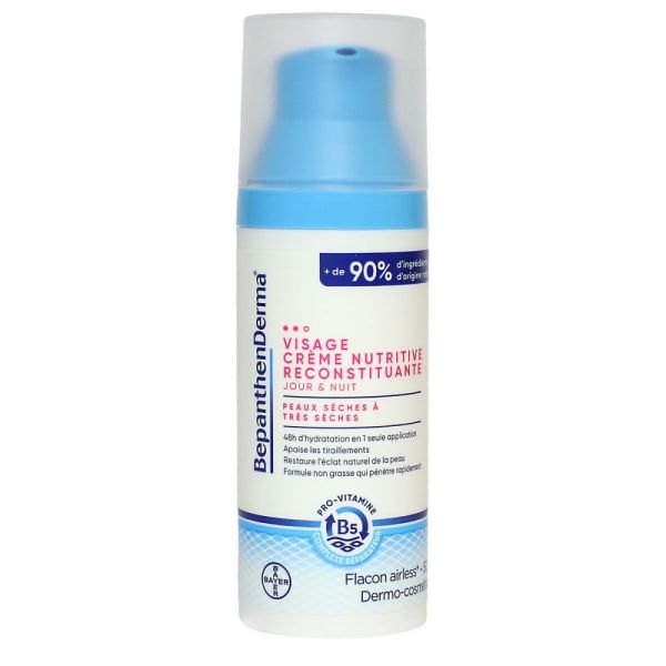 Bepanthen - Crème visage nutritive reconstituante - 50mL