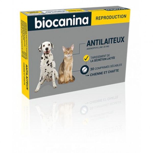 Biocanina - Antilaiteux - 30 comprimés sécables