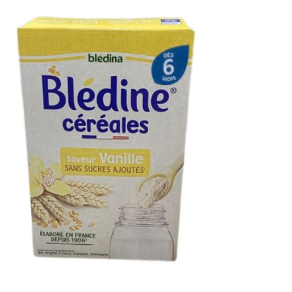 BLEDINE- VANILLE - Céréales pour Bébé dès 6 Mois - 400 g.