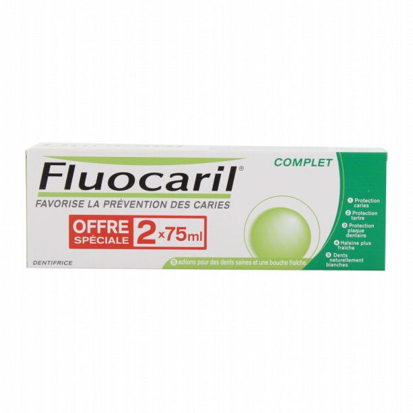 Fluocaril - Dentifrice complet prévention des caries