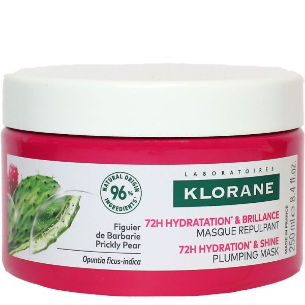 Klorane - Masque hydratation et brillance figuier de barbarie - 250ml