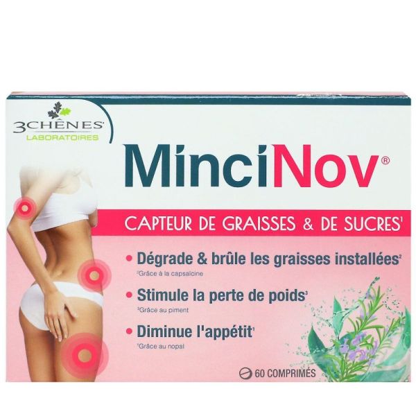 MinciNov - Perte de poids - 60 comprimés