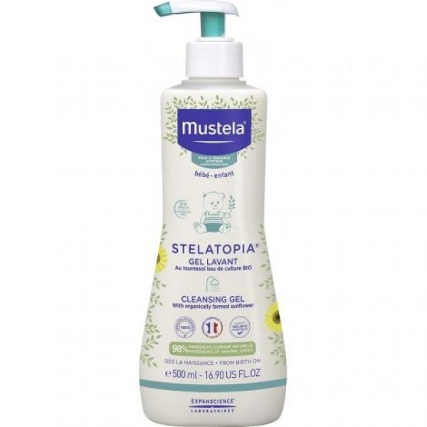 Mustela - Stelatopia gel lavant - 500 ml