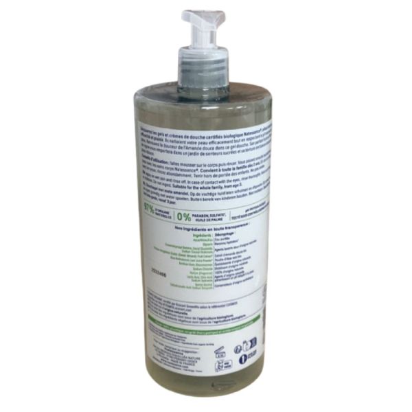 Natessance - Gel douche douceur Amande bio - 1L