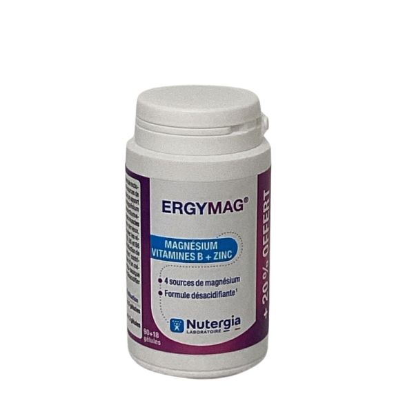 Nutergia - Ergymag - 108 gélules