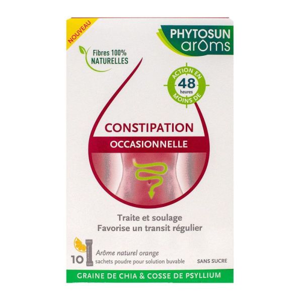 Phytosun Arôms - Constipation occasionnelle - 10 sachets