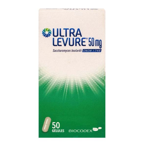Ultra levure 50mg - 50 gélules