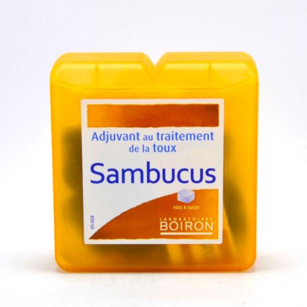 Boiron - Pâte de réglisse au Sambucus Traitement toux - 70 g