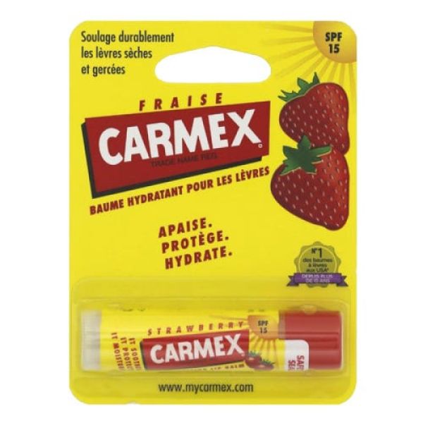 Carmex - Stick lèvres fraise 4,25g