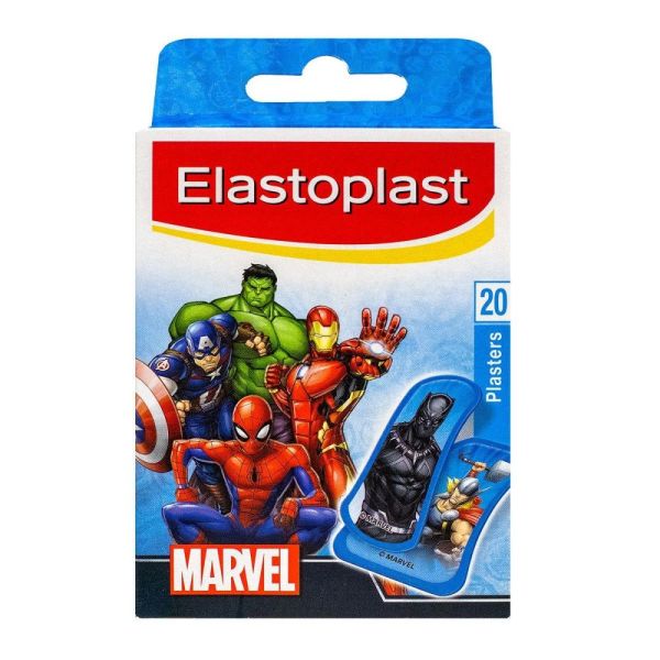 Elastoplast - Pansement Disney Marvel - 20 pansements