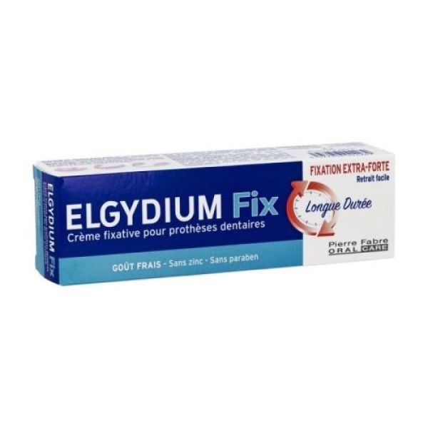 Elgydium Fix - Créme fixative - 45g