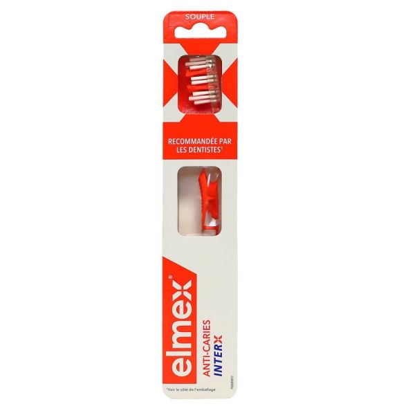Elmex -  InterX Anti-Caries  Brosse à Dents Souple