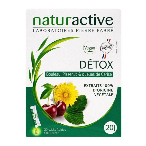 Naturactive - Détox - 20 sticks fluides