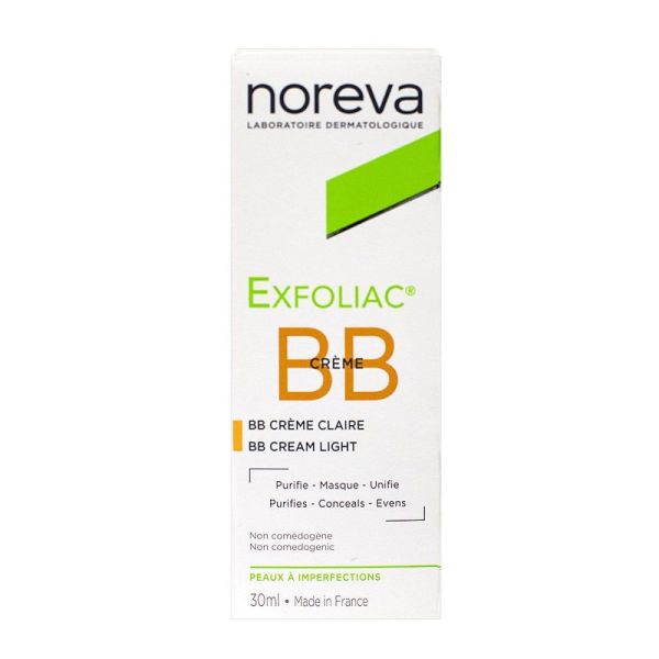 Noreva - Exfoliac BB crème claire - 30ml