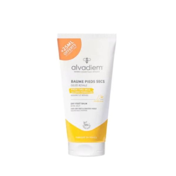 Alvadiem - Baume pieds secs à la gelée royale Bio - 175ml